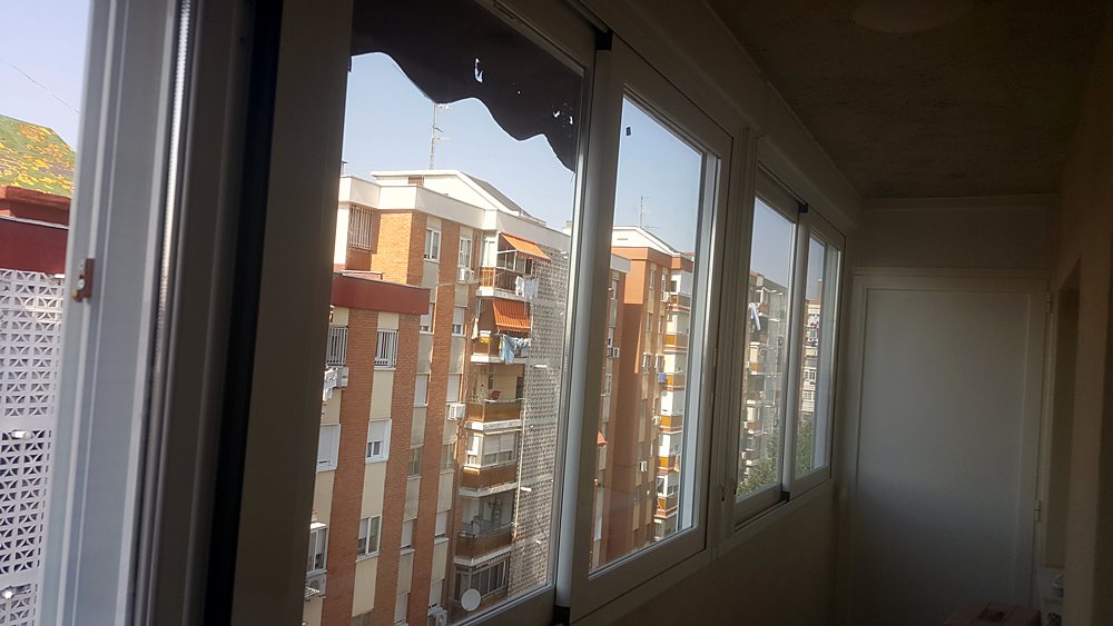 Trabajo de Cristalerías Lucas S.L. en Fuenlabrada